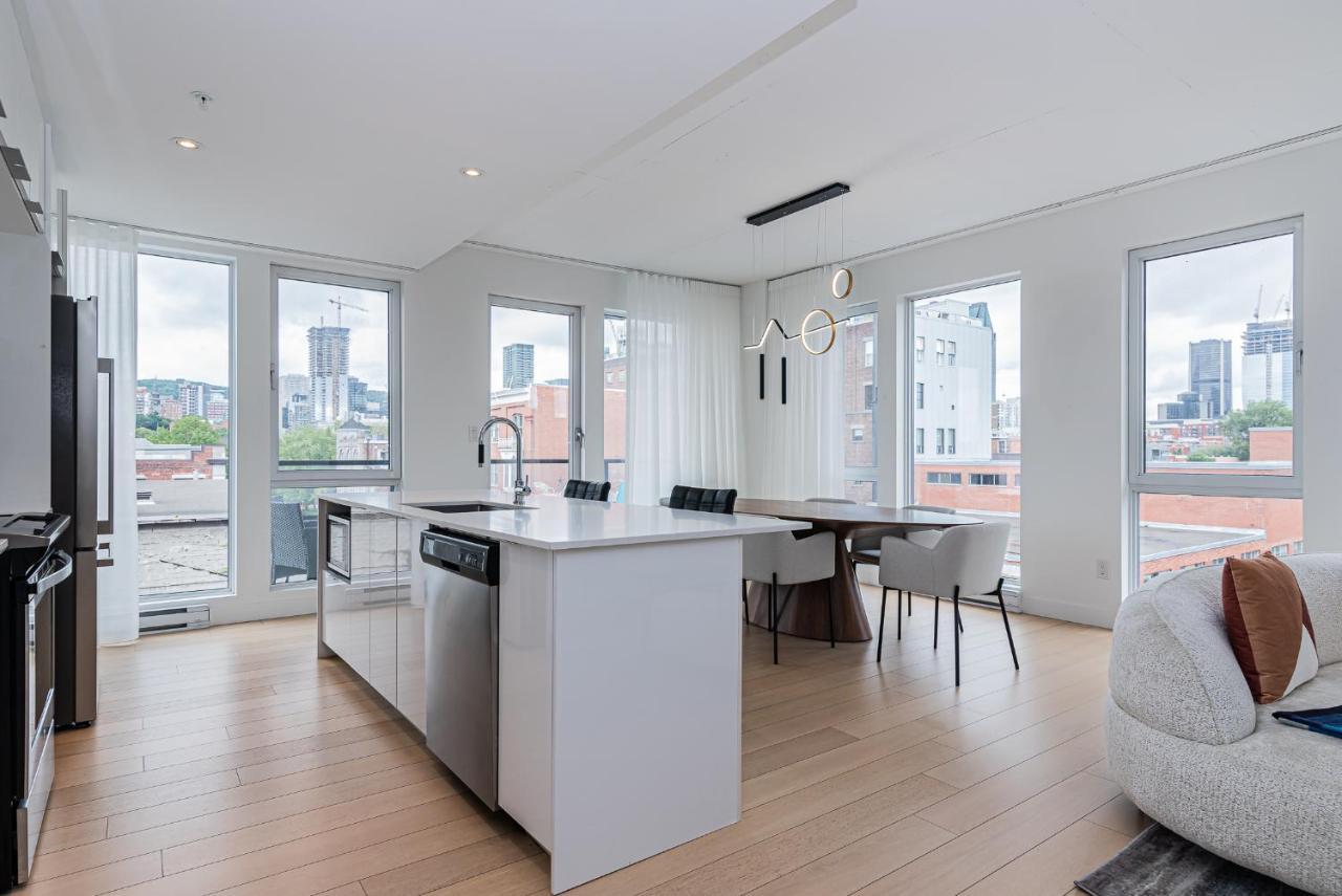 Le Se7T Penthouses Montréal Exterior foto