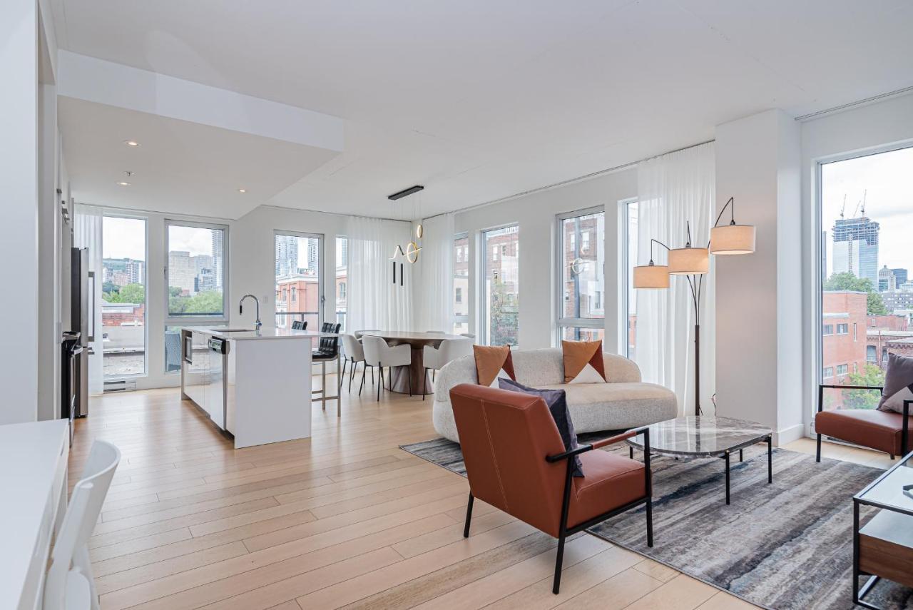 Le Se7T Penthouses Montréal Exterior foto