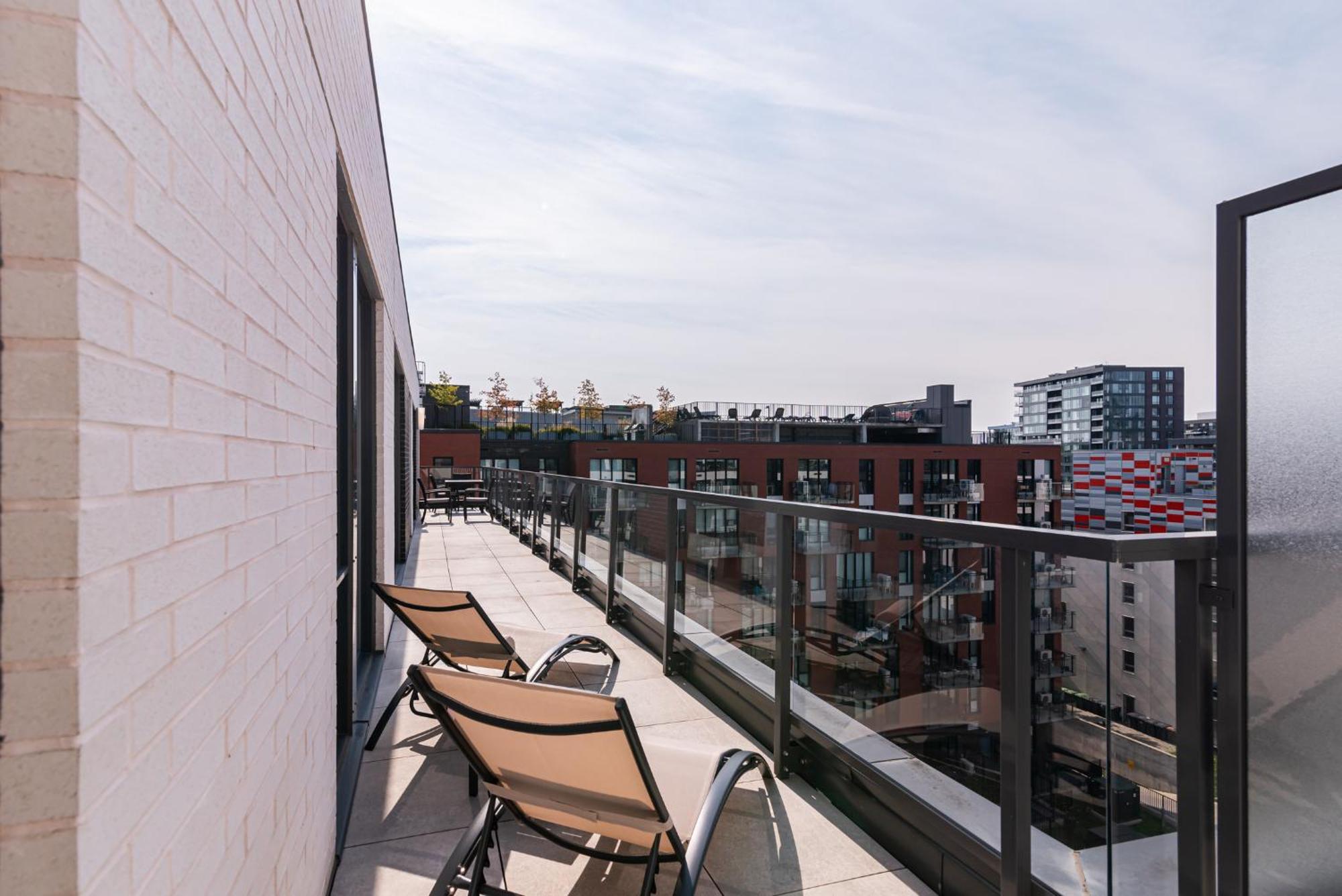 Le Se7T Penthouses Montréal Exterior foto