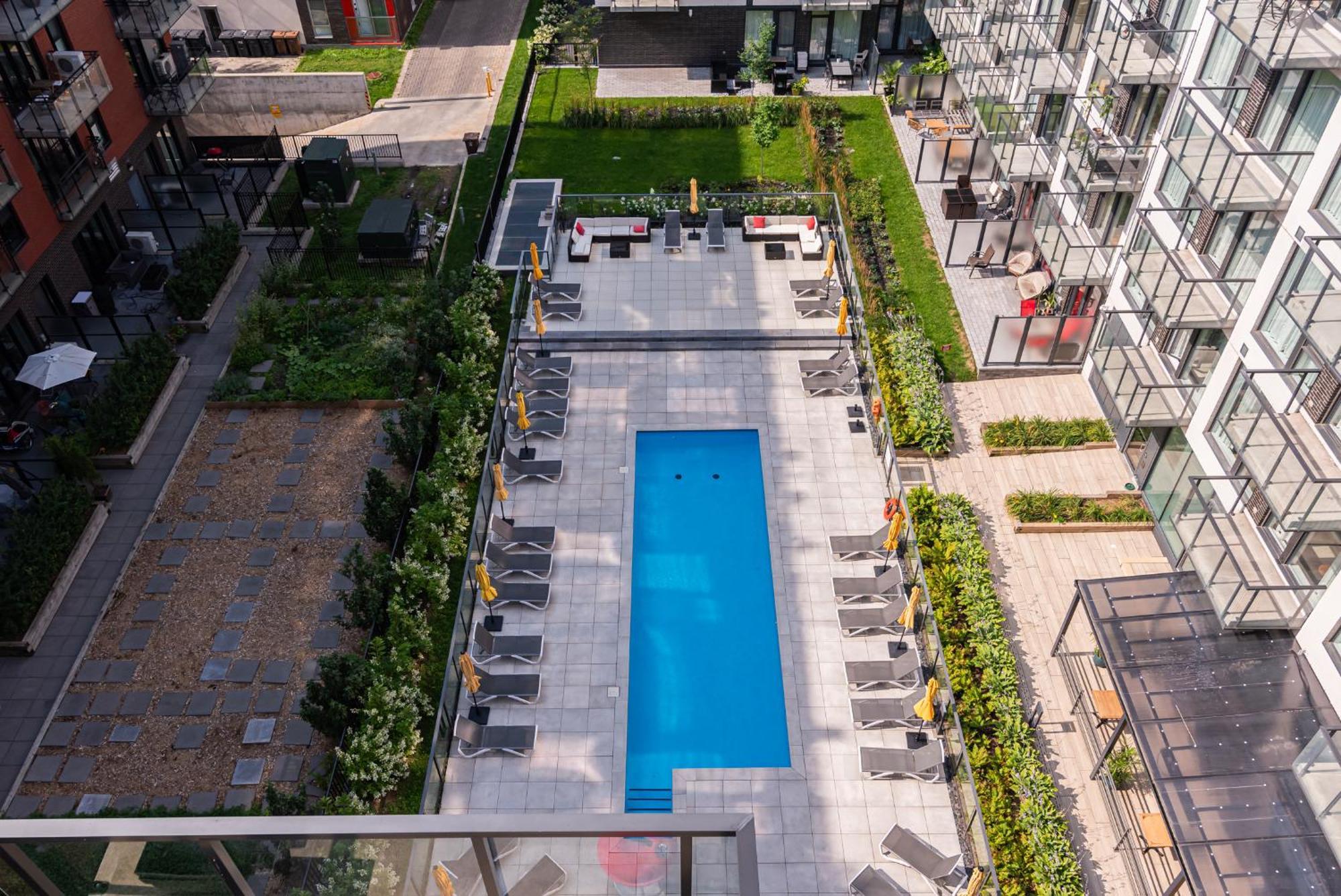 Le Se7T Penthouses Montréal Exterior foto
