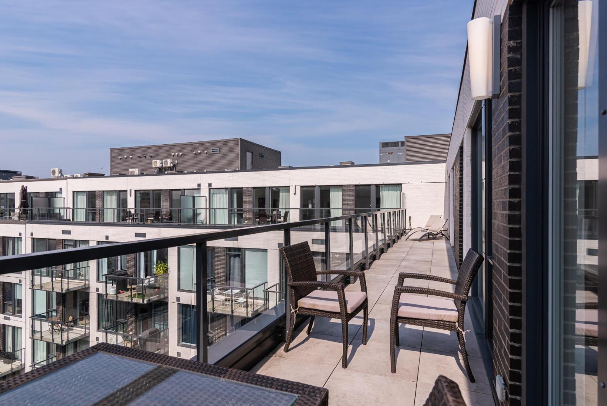 Le Se7T Penthouses Montréal Exterior foto