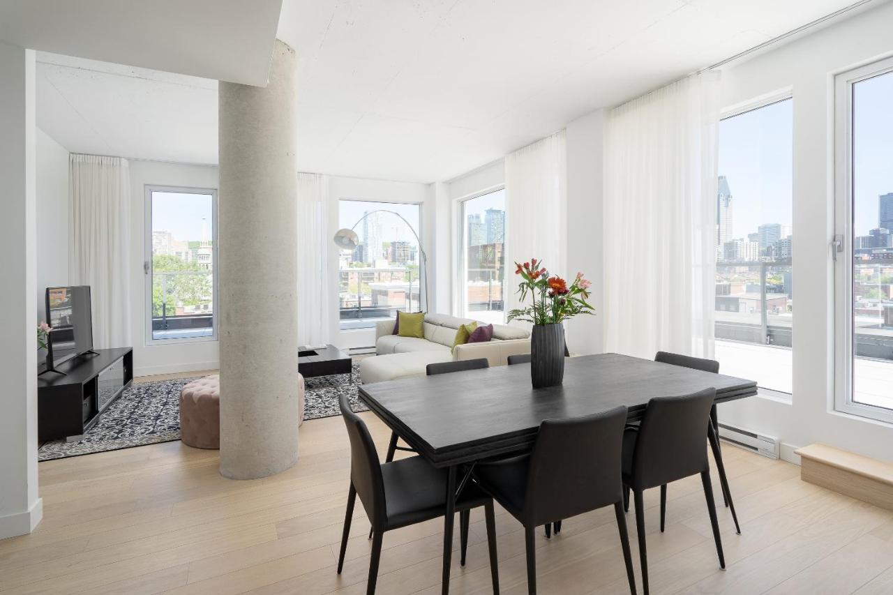 Le Se7T Penthouses Montréal Exterior foto